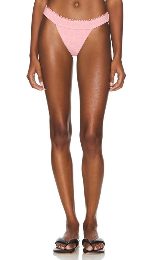DEVON WINDSOR Pia Bikini Bottom in Pink by DEVON WINDSOR