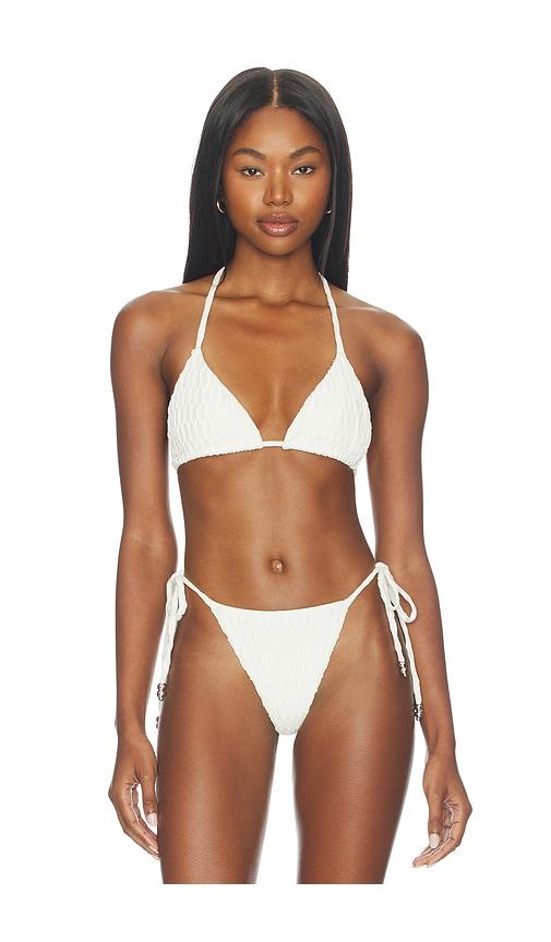 DEVON WINDSOR Rory Top in White by DEVON WINDSOR