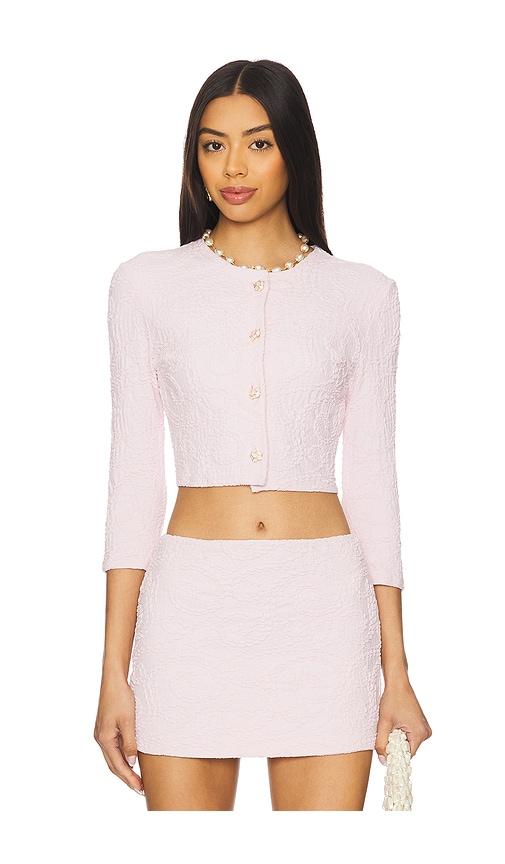 DEVON WINDSOR Sasha Jacket in Pink by DEVON WINDSOR