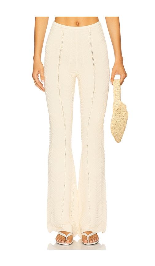 DEVON WINDSOR Timmy Pant in Cream by DEVON WINDSOR