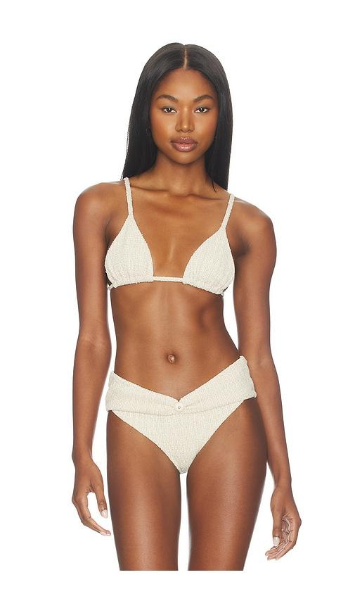 DEVON WINDSOR Vienna Top in Cream by DEVON WINDSOR