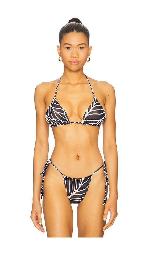 DEVON WINDSOR Winona Bikini Top in Navy by DEVON WINDSOR