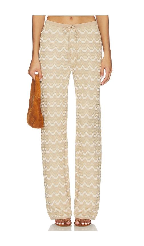 DEVON WINDSOR x REVOLVE Flora Pant in Tan by DEVON WINDSOR
