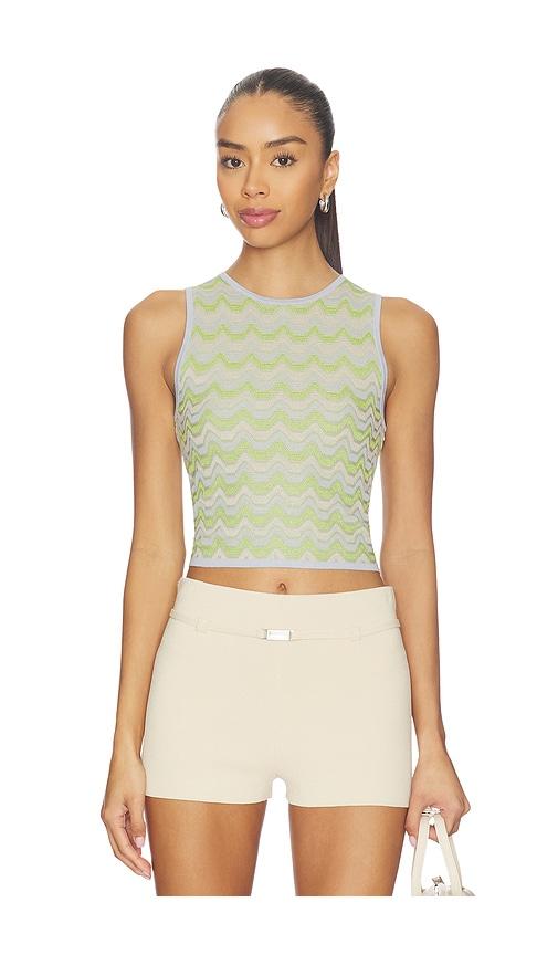 DEVON WINDSOR x REVOLVE Lata Top in Mint,Baby Blue by DEVON WINDSOR