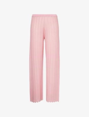 Gavi Open-Knit Trousers by DEVON WINDSOR