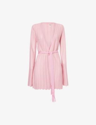Ginny Metallic Knit Robe by DEVON WINDSOR