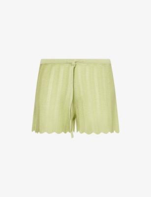 Ivy Open-Knit Shorts by DEVON WINDSOR