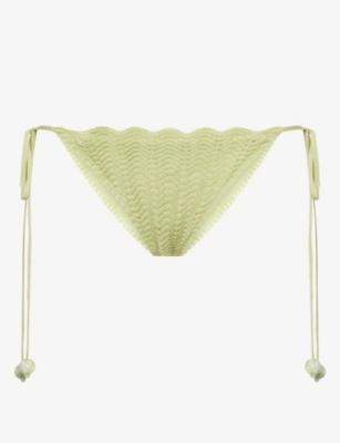 Kit Open-Knit Bikini Bottoms by DEVON WINDSOR