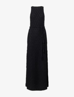 Nova Cut-Out Knitted Maxi Dress by DEVON WINDSOR