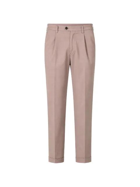 Four Stroke turn-up trousers by DEVORE