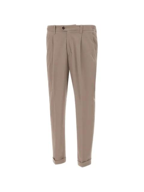 pleated-detail trousers by DEVORE