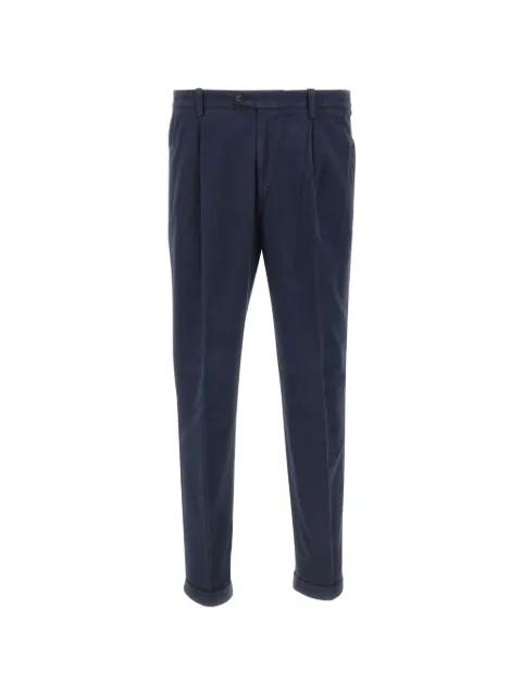 pleated-details trousers by DEVORE