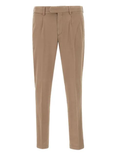 single-pleat chinos by DEVORE