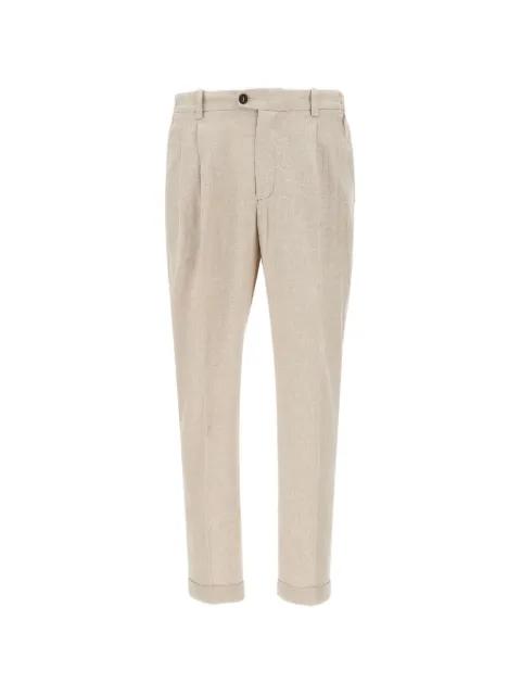 straight-leg trousers by DEVORE