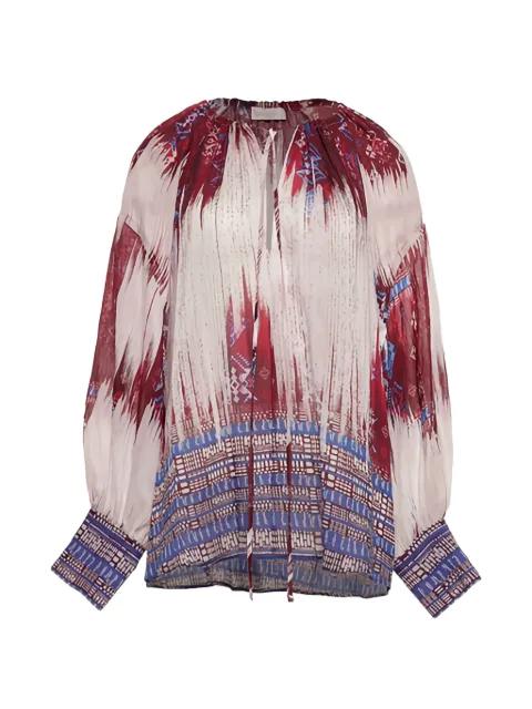 Aria patterned blouse by DEVOTION