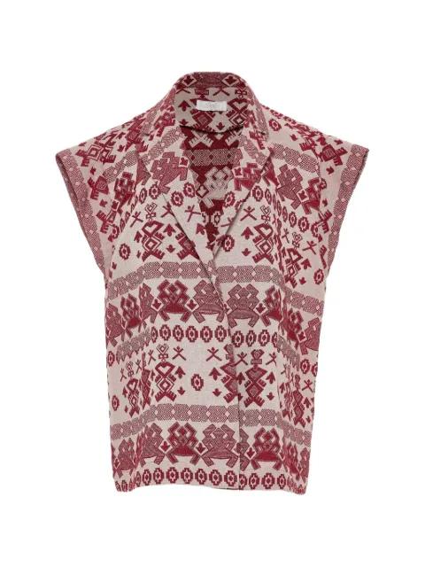 patterned jacket by DEVOTION