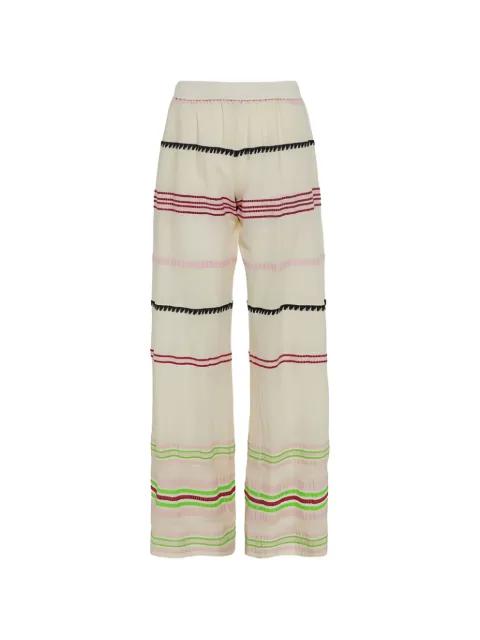 striped trousers by DEVOTION