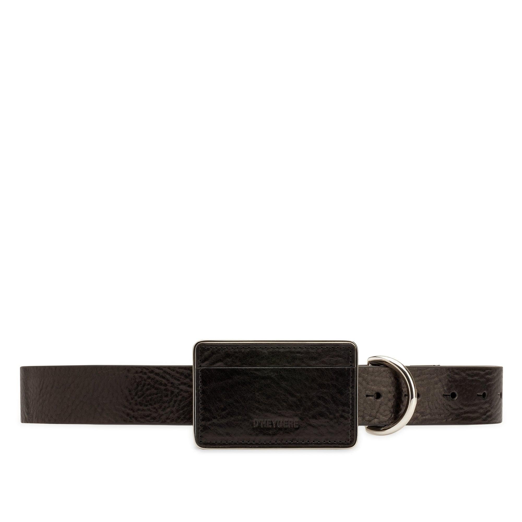D’Heygere - Card Holder Belt - (Black) by D'HEYGERE
