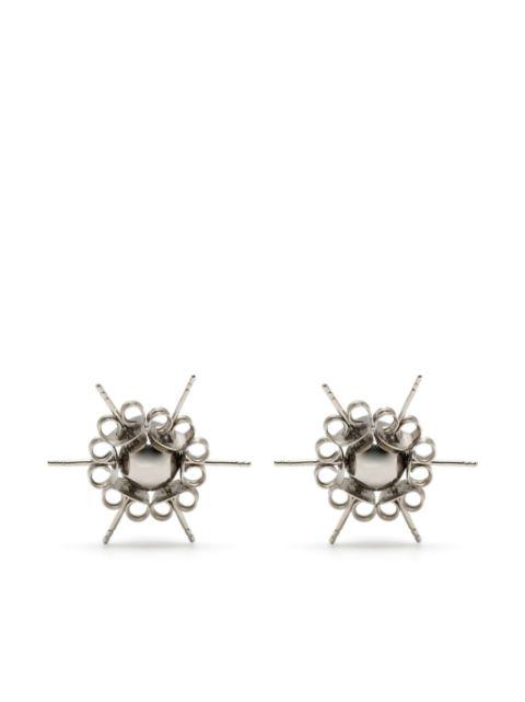 XL stud earrings by D'HEYGERE