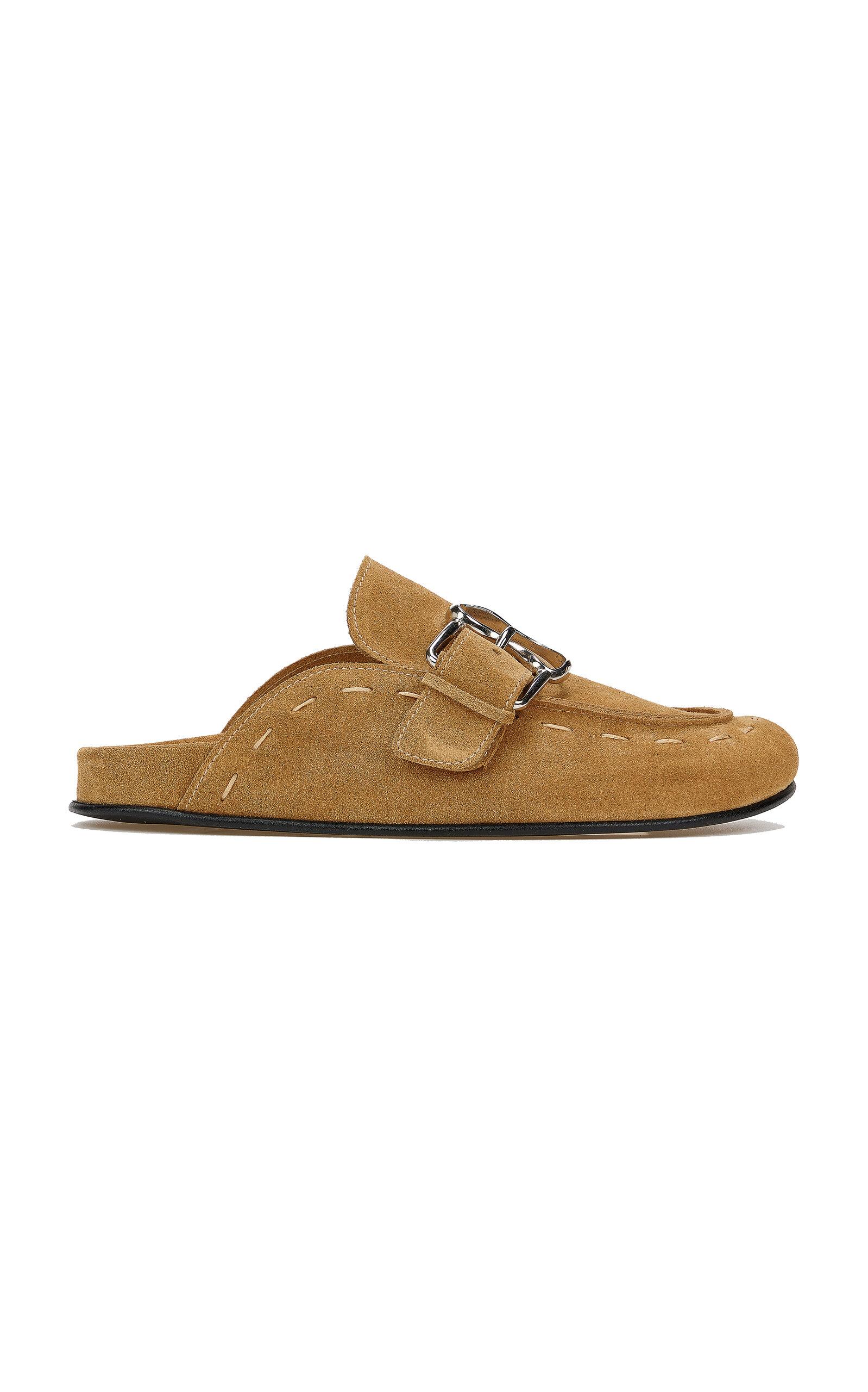 Di Gaïa Farah Suede Mules - Moda Operandi by DI GAIA
