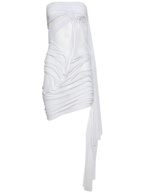 draped mini dress by DI PETSA
