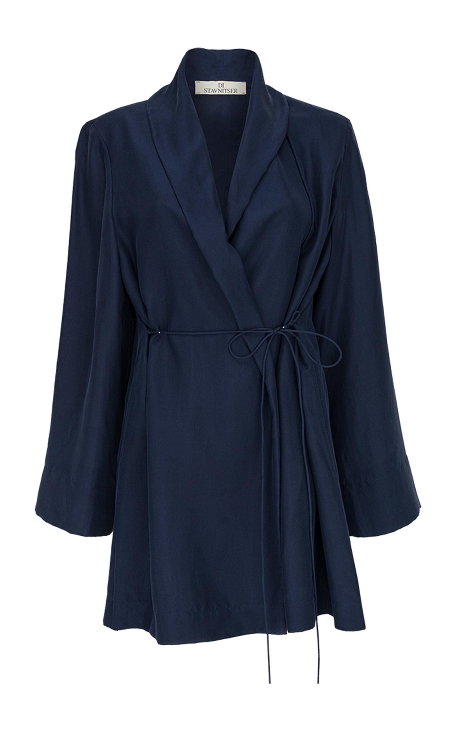 Di Stavnitser Adele Wrap Silk Jacket - Moda Operandi by DI STAVNITSER