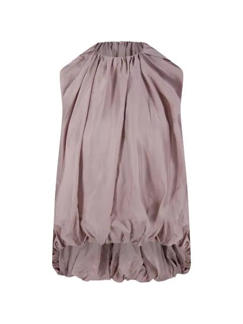 gathered blouse by DI STAVNITSER