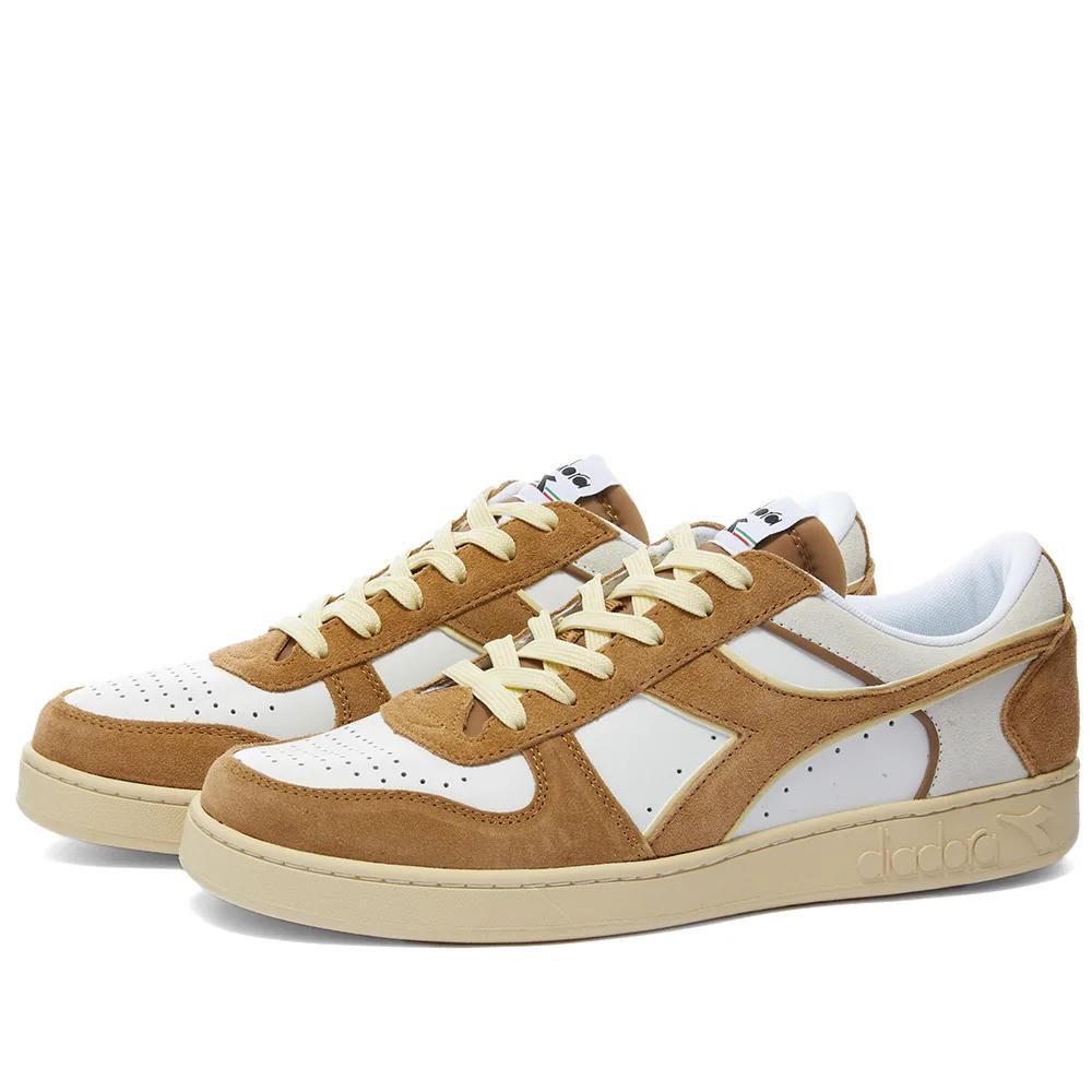 Diadora Magic Basket Low Suede Leather Sneaker by DIADORA