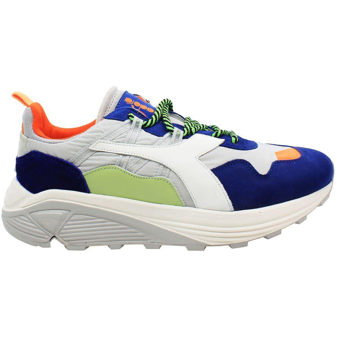 Rave Nylon Star Lace-Up Multicolor Synthetic Trainers by DIADORA