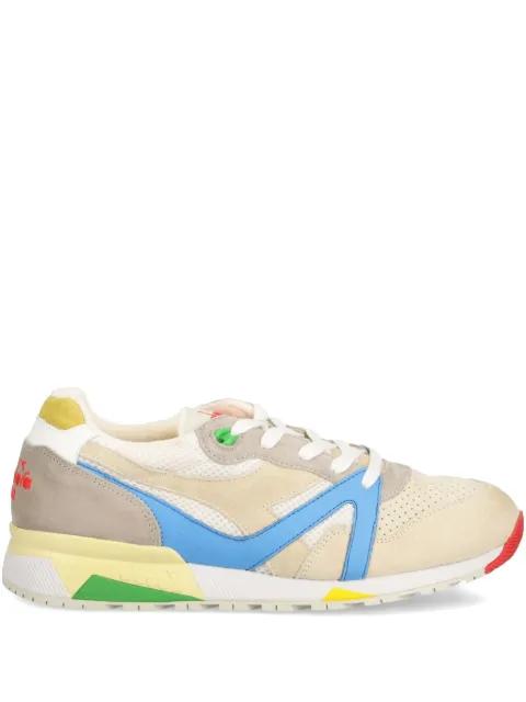 leather sneakers by DIADORA