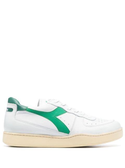low-top leather sneakers by DIADORA
