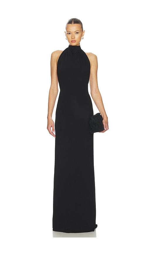 Diana Milkanova Studio Maia Dress in Black by DIANA MILKANOVA STUDIO