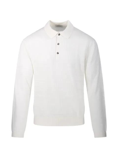 buttoned long-sleeved polo shirt by DIANA STUDIO