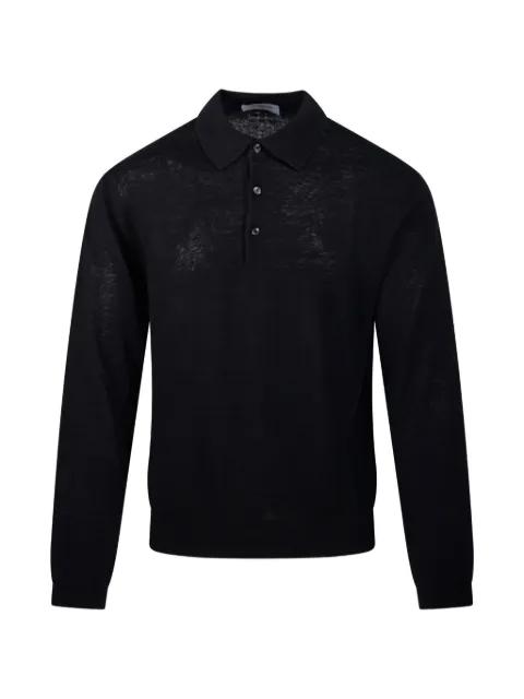 long-sleeved polo shirt by DIANA STUDIO
