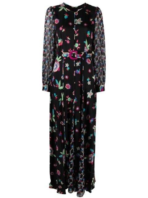 Elliot belted maxi dress by DIANE VON FURSTENBERG
