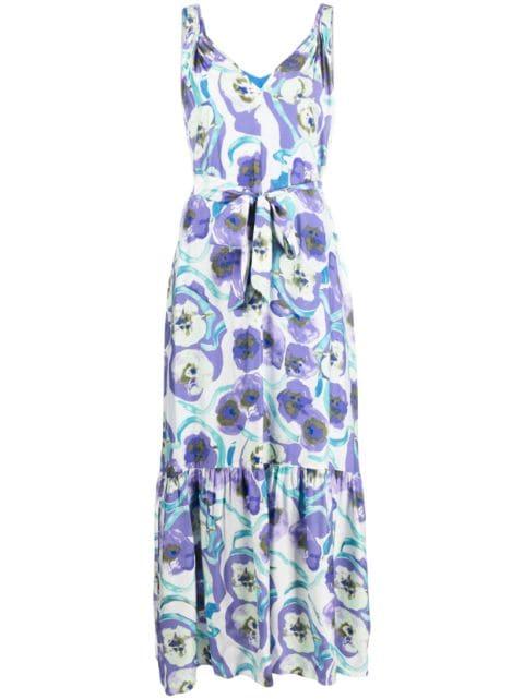 Jodie floral-print midi dress by DIANE VON FURSTENBERG