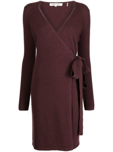 Linda wrap V-neck minidress by DIANE VON FURSTENBERG