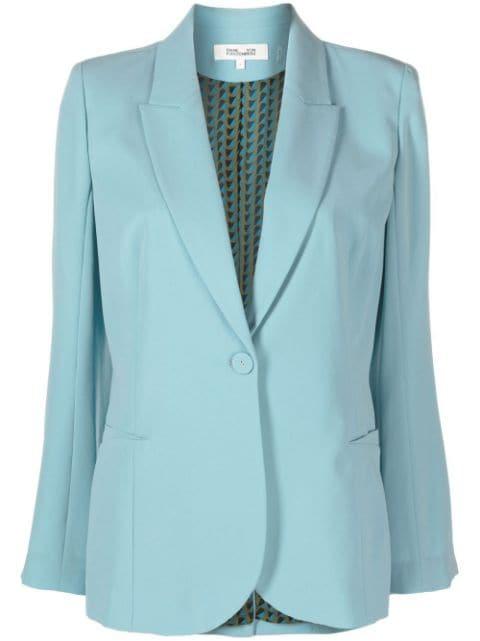 single-breasted blazer by DIANE VON FURSTENBERG