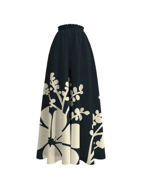 Jant floral-print palazzo pants by DIARRABLU