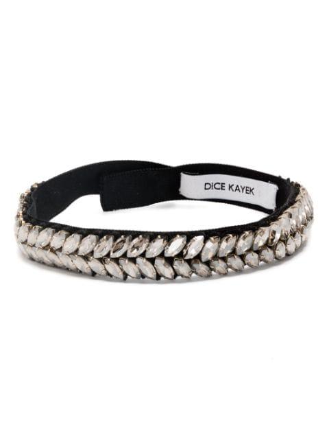 crystal-embellished bracelet by DICE KAYEK
