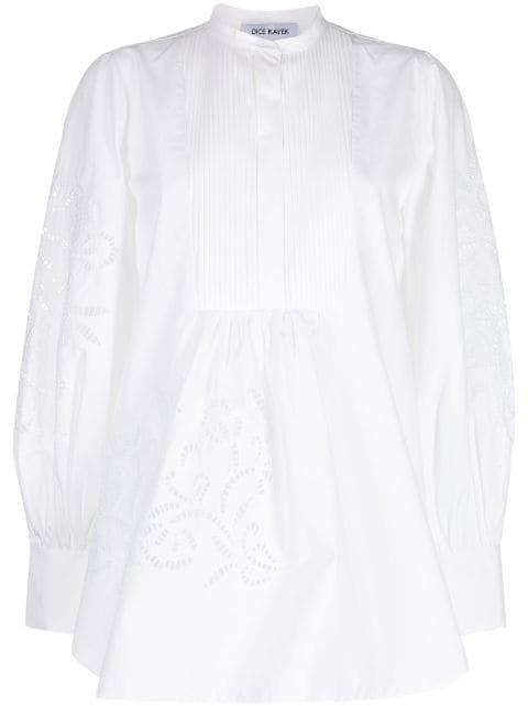 embroidered cotton blouse by DICE KAYEK