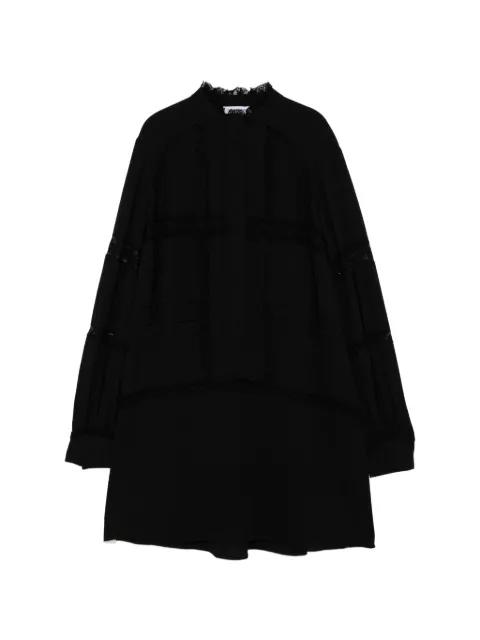 lace-trim long-sleeve dress by DICE KAYEK