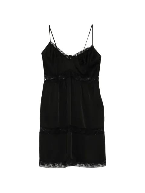 lace-trimmed slip dress by DICE KAYEK