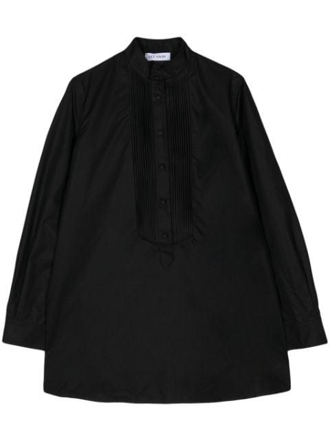 pleat-detail cotton blouse by DICE KAYEK