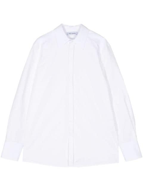 pointed-collar cotton shirt by DICE KAYEK