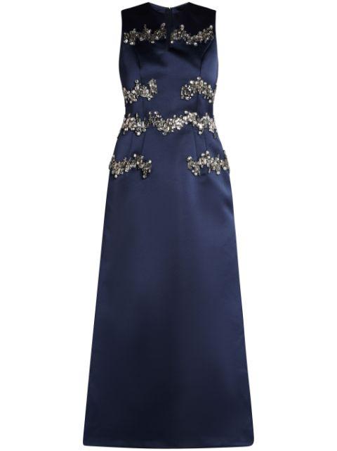 rhinestone-embellished dress by DICE KAYEK