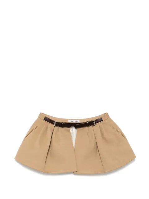 structured skirt belt by DICE KAYEK