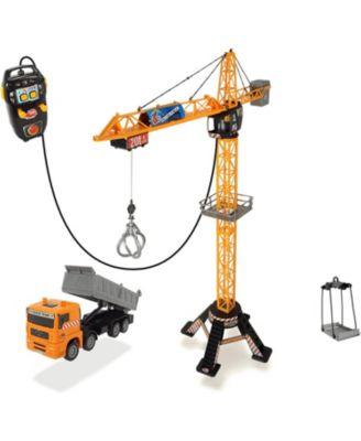 Mega Crane Remote Control Set with Truck by DICKIE TOYS