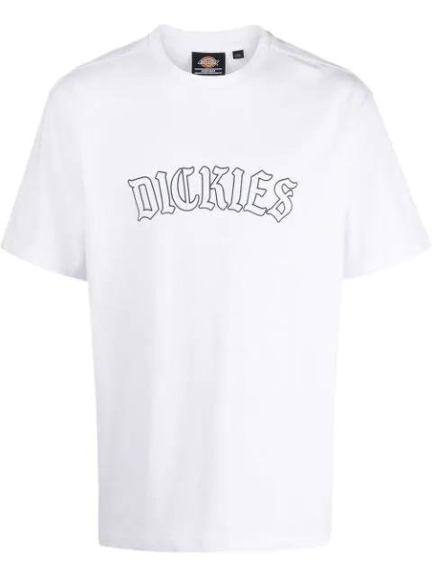 logo-print cotton T-shirt by DICKIES CONSTRUCT