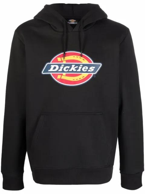 logo-print long-sleeved hoodie by DICKIES CONSTRUCT
